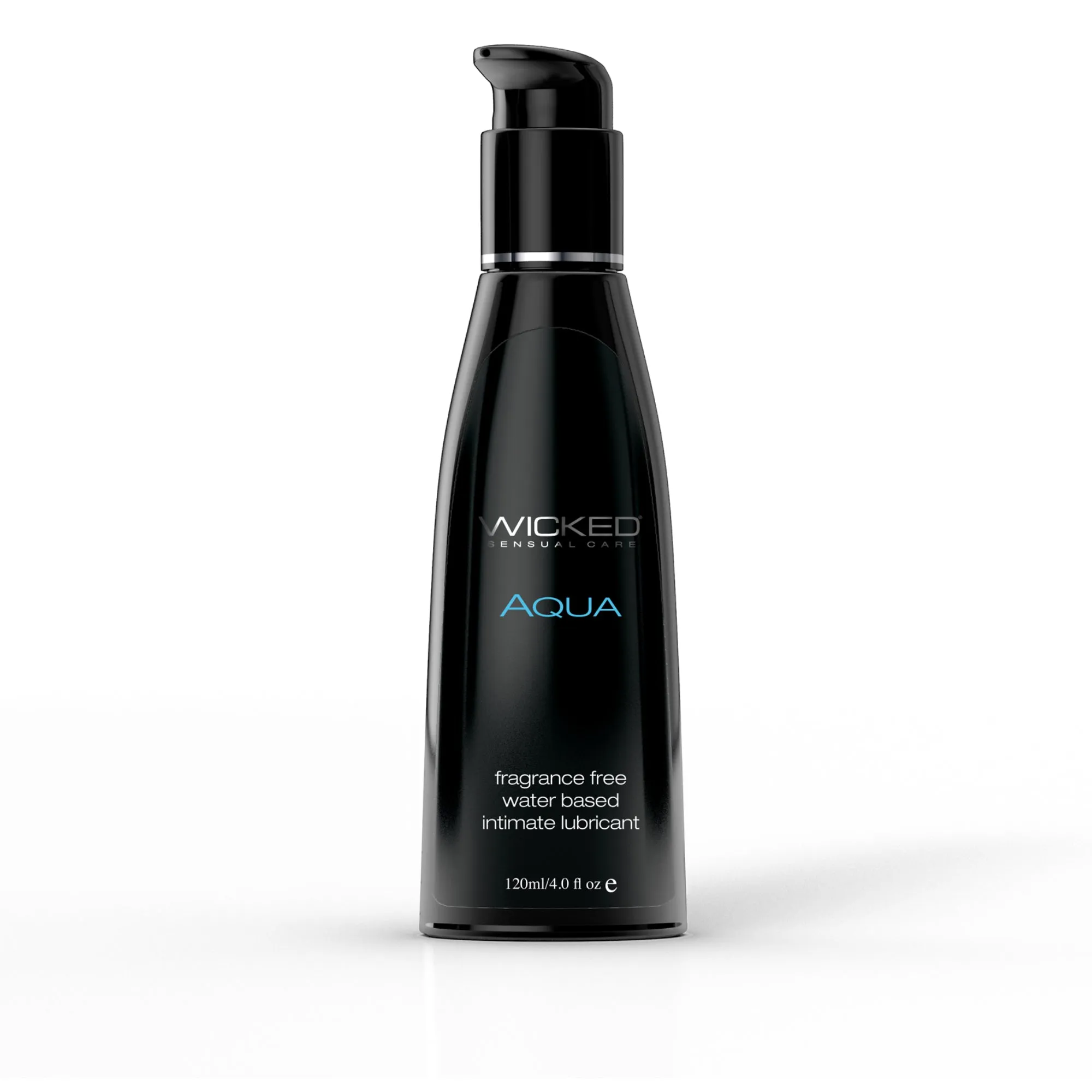 Wicked Aqua Fragrance Free Water Based Lubricant - Various Sizes