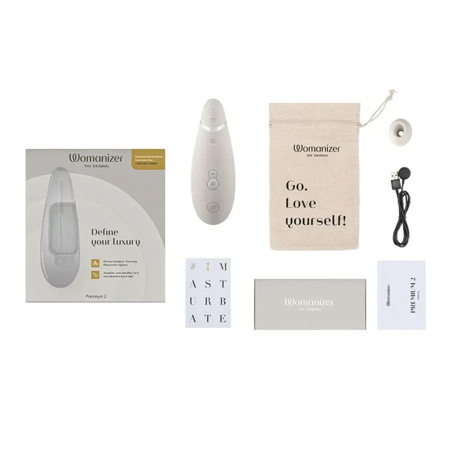 Womanizer Premium 2 Clitoral Sucking Vibrator