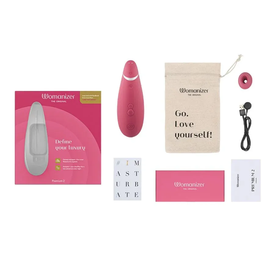 Womanizer Premium 2 Clitoral Sucking Vibrator
