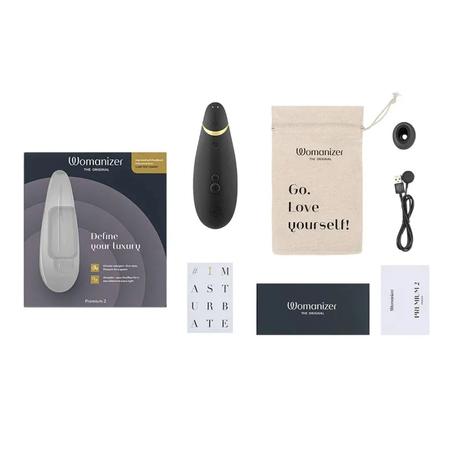 Womanizer Premium 2 Clitoral Sucking Vibrator