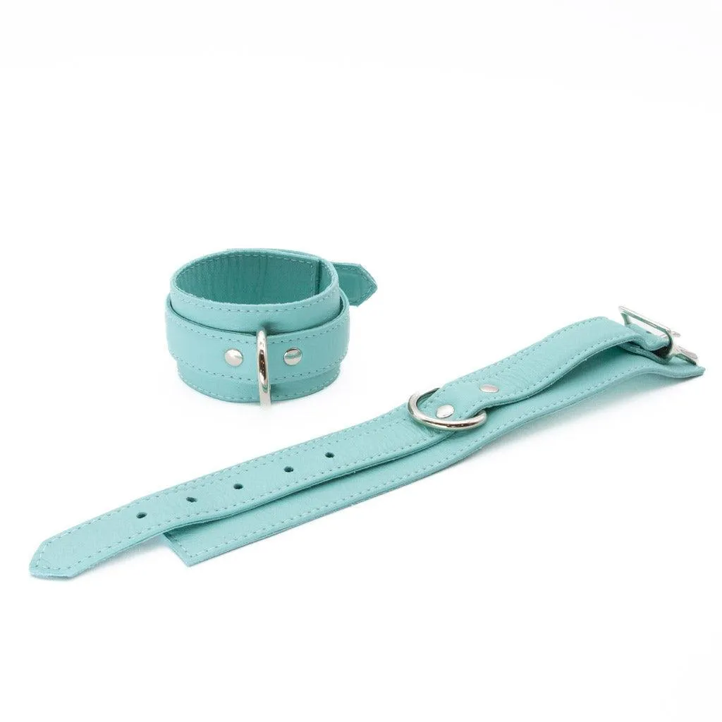 Zoë Ligon x The Stockroom Limited Edition Ankle Cuffs. Mint Green