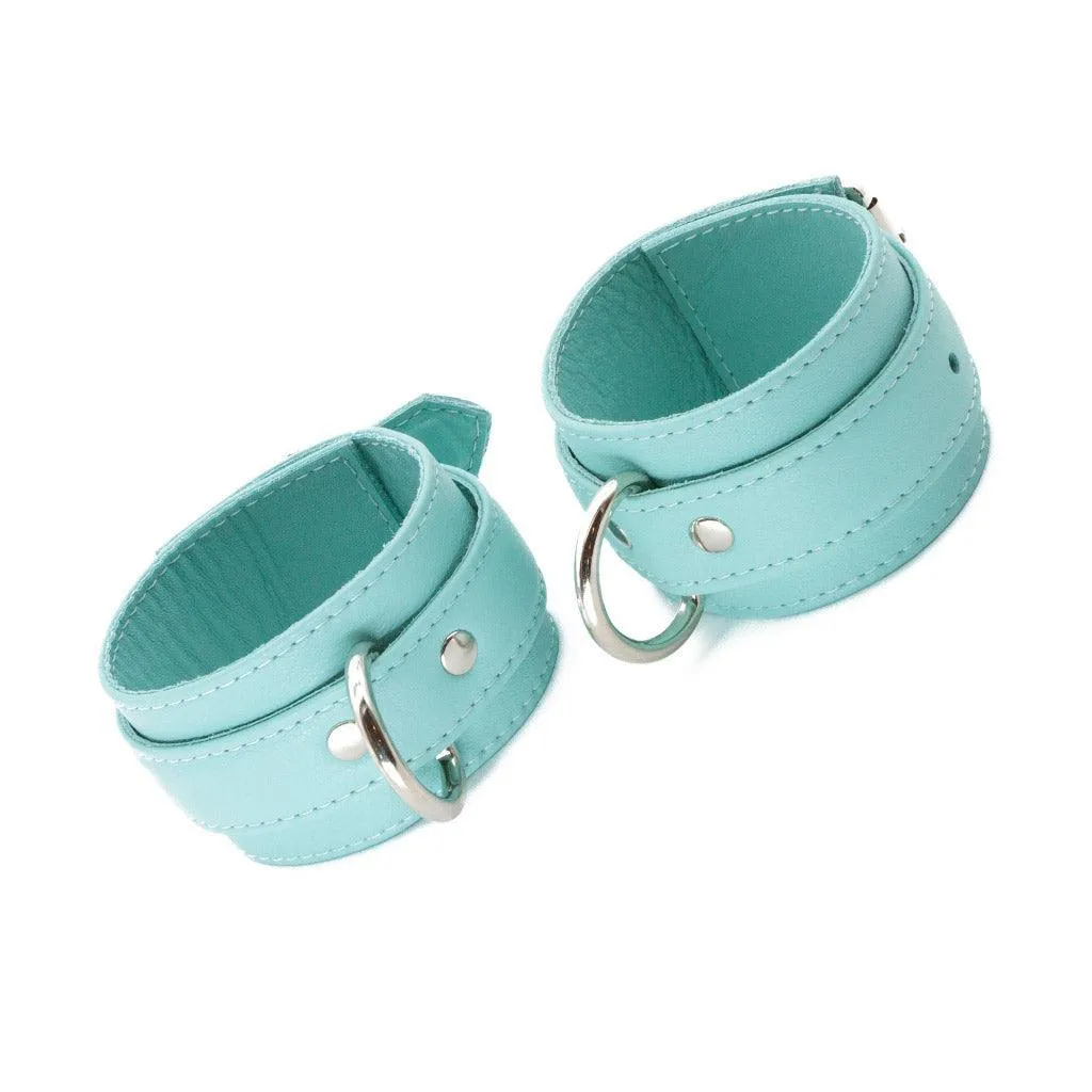 Zoë Ligon x The Stockroom Limited Edition Ankle Cuffs. Mint Green